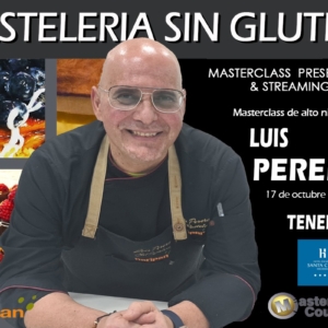 Pastelería sin gluten. Luis Perera. 17 de octubre del 2022. Tenerife. PRESENCIAL & STREAMING