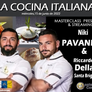 La cocina italiana. Niki Pavanelli & Ricardo Della. 15 de Junio del 2022. Gran Canaria. PRESENCIAL & STREAMING